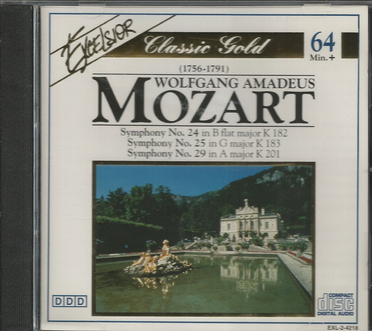 WOLFGANG AMADEUS MOZART - CD - Early Symphonies No. 16,18, 21 & 22