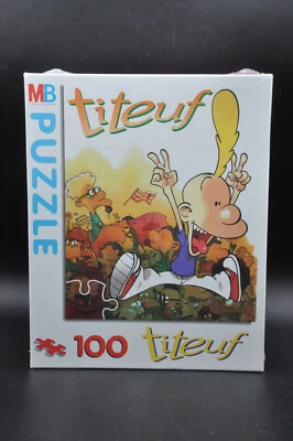 Alter Puzzle Spiel MB TITEUF 100 Teile 1999 Neu Unter Blister Sammlung - Bild 1 von 3