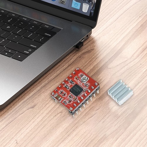 A4988 DRV8825 Stepper Motor Driver Control Board with Heat Sink for 3D Printer - Photo 17/21