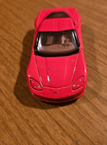 Hot Wheels 2003 C6 Corvette ~ rot hellbraune Innenausstattung - Bild 4 von 5