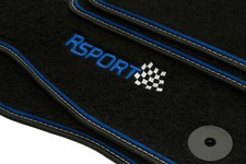 SPORT Velour Fußmatten Satz für Ford Focus MK2 (2003-2010) - Passgenau OVAL