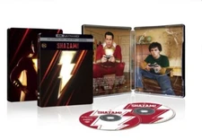 Shazam! (2019) *LIMITED EDITION STEELBOOK* (4K Ultra HD + Blu-ray) New