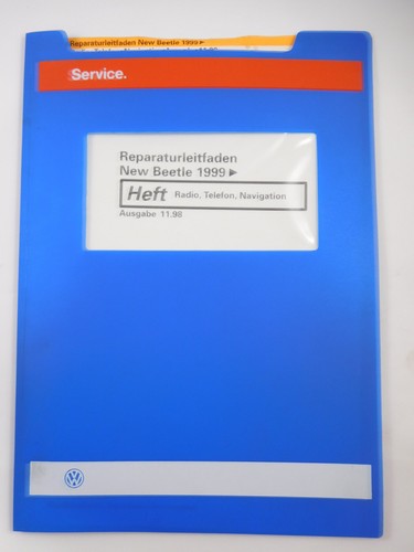 Reparaturleitfaden VW New Beetle Radio Navi Telefon + Eigendiagnose