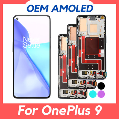 OEM For OnePlus 9 AMOLED Touch Screen Display Assembly LCD Digitizer Replacement