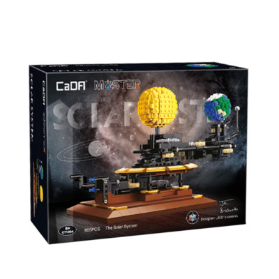 CaDA Master The Solar System by JK Brickworks 865 Teile Ziegel Modellbausatz C71004W