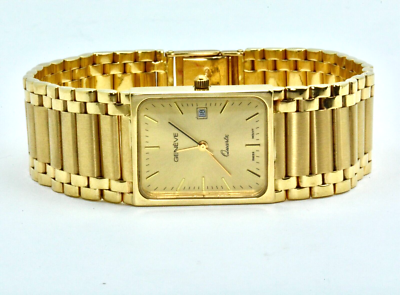 26mm Gold Bracelet Watch with Quartz Movement Peugeot Women main image 3