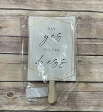 NWT Say Yes To The Dress Paddle Signs