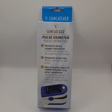 Finger Pulse Oximeter Blood Oxygen Monitor SpO2 Heart Rate Tester