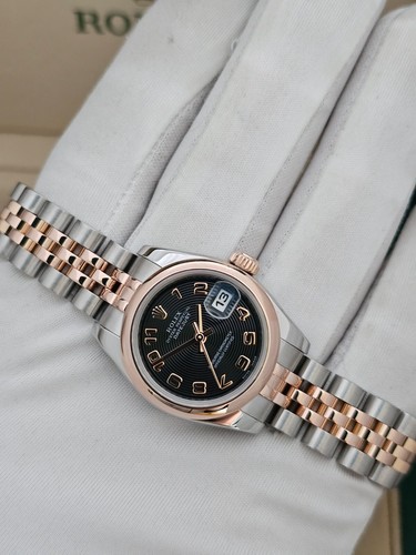 Rolex Datejust Ladies 26mm, Rare Concentric Dial, 2015 Full Set, Ref: 179161