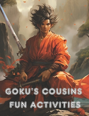 Coloring Book   Gokus Cousins Fun Activities By Laura Lugo - New Copy - 97988...