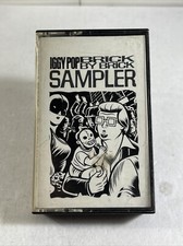 iggy pop brick by brick sampler cassette promo