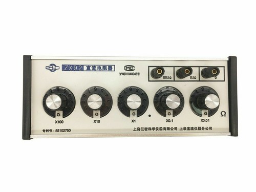 DC Resistor Decade Resistance Box DC Bridges Decade Boxes - Foto 2 di 5