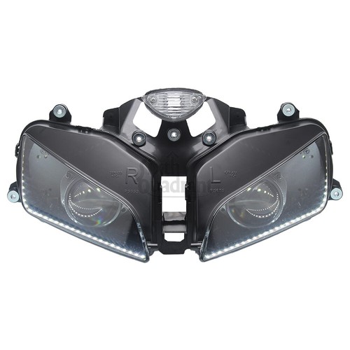 Amber LED Devil Eye DRL Assembled Headlight For Honda CBR600RR / F5 2003-2006 - Bild 21 von 24