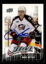 2009-10 Upper Deck MVP #217 Marc Methot Autograph