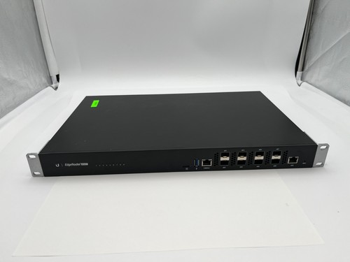 UBIQUITY EDGEROUTER INFINITY ER-8-XG 8X PORTS 10G SFP+ ROUTER w/ 2X 100W PSU
