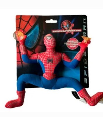  Marvel Spider Man Plüschfigur mit Saugnäpfen Auto Fenster Glas Figur Neu OVP