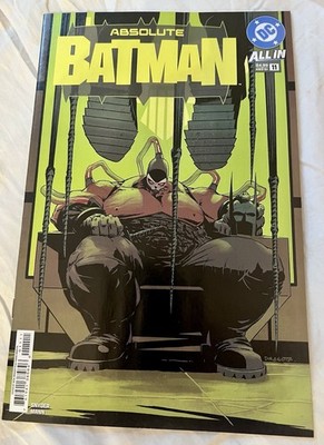 Absolute Batman #11 Nick Dragotta Cover BANE (DC Comics October 2025)   