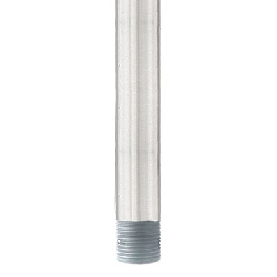 WAC Lighting 18'' Ceiling Fan Downrod, Brushed Aluminum - DR18-BA