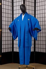DEAR VANILLA JAPANESE KIMONO/HAORI ENSEMBLE SET MEN'S AUTHENTIC JAPAN SAMURAI