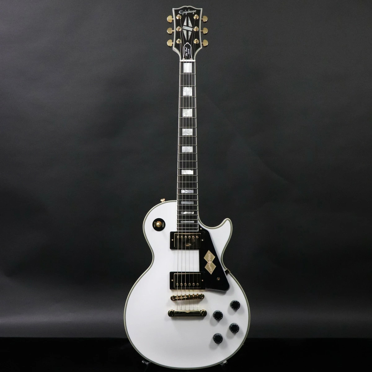 Epiphone / Inspired by Gibson Custom Les Paul Custom Alpine White