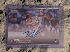 💥2023 Topps Stadium Club Ryne Nelson RC On Card Auto #SCBA-RN Diamondbacks