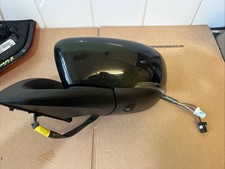NISSAN LEAF ZE1 MK2 WING MIRROR LEFT POWER FOLD BLIND SPOT CAMERA IN BLACK 2022