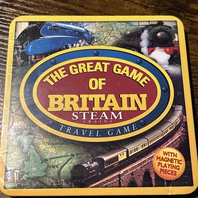 Magnetic ''The Great Game Of Britain Steam Trains'' REISESPIEL NEU SEALED