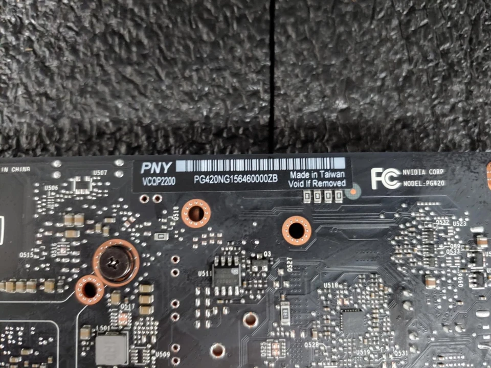 PNY VCQP2200 PG420NG Quadro P2200 5GB PCI-E x16 DP x4 Video Graphics Card - Image 4 of 4