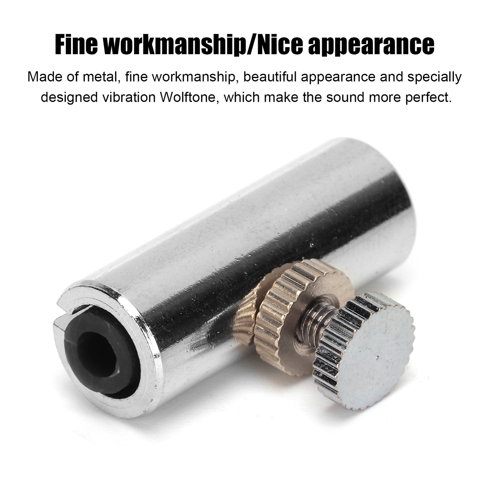 Metal Cello Wolf Tone Eliminator Mute Suppressor For Perfect Sound Metal For