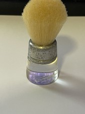 ANTIQUE LUCITE SHAVING BRUSH PLASTISET RUBBERSET 600N VTG USA