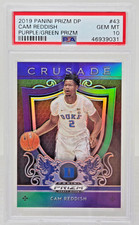 2019 Prizm PURPLE GREEN REFRACTOR CAM REDDISH RC Card /199 PSA 10 GEM MINT Pop 5