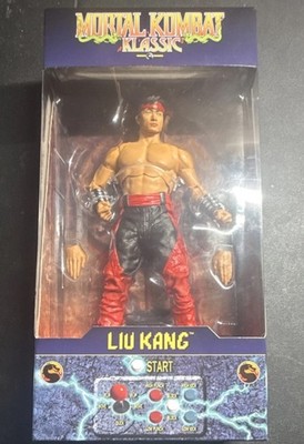 Mortal Kombat Klassic Liu Kang Action Figure Boxed with Interchangeable Hands