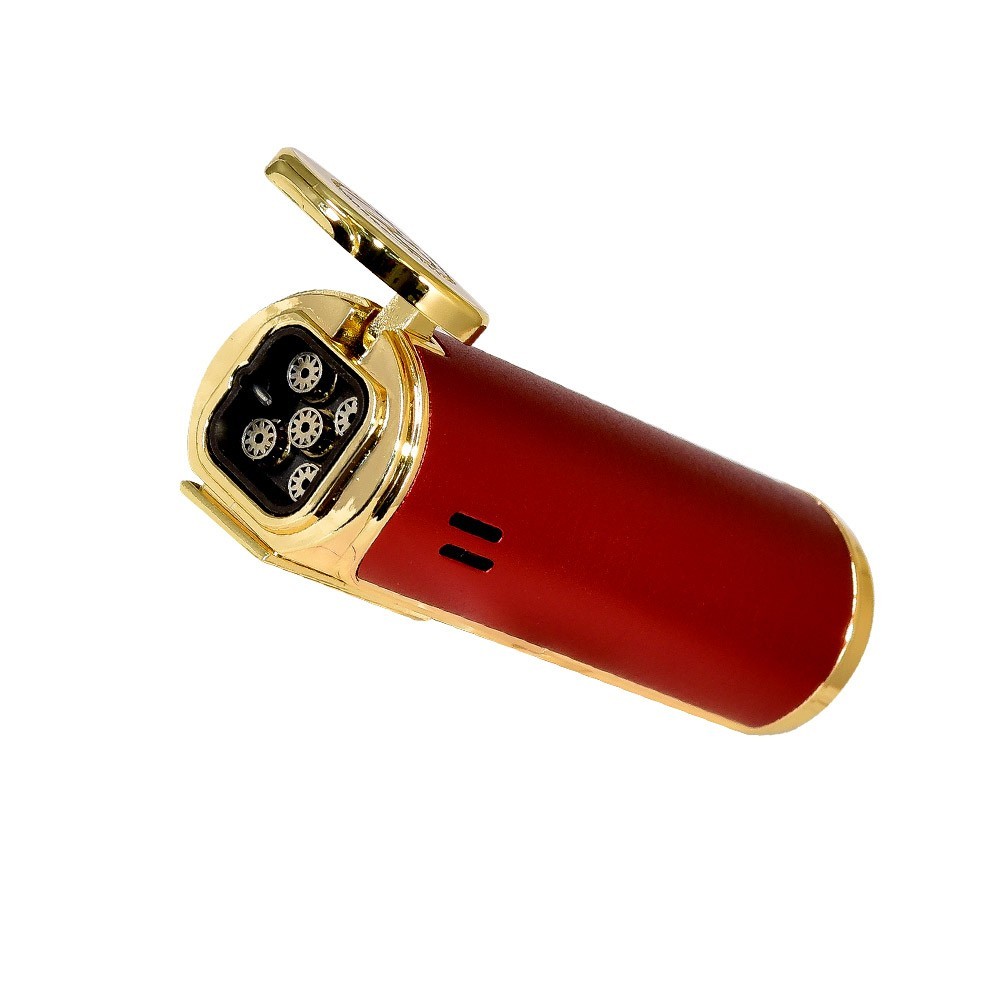 Rocky Patel Envoy Collection Cigar Lighter (Nish Patel Bold Gold and Red)