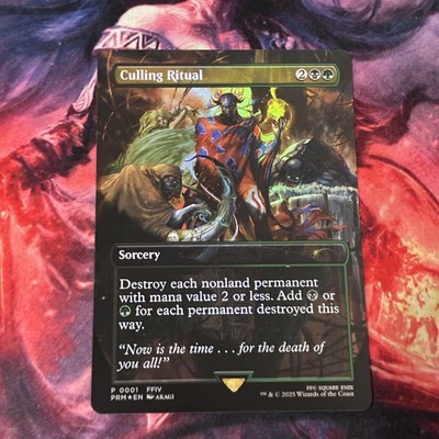 Mtg Selection Ritual Culling English Foil Promo 1 Piece | eBay Australia