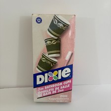 Dixie 3oz Bathroom Cups Neoclassical Green Open Box 173 Count