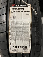 4 New 225 50 18 Yokohama Advan Sport V103e Summer Tires