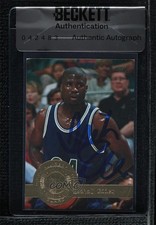 BAS 1994 Classic All-Rookie Team Gold Isaiah Rider #15 Seal of Authenticity 3c7