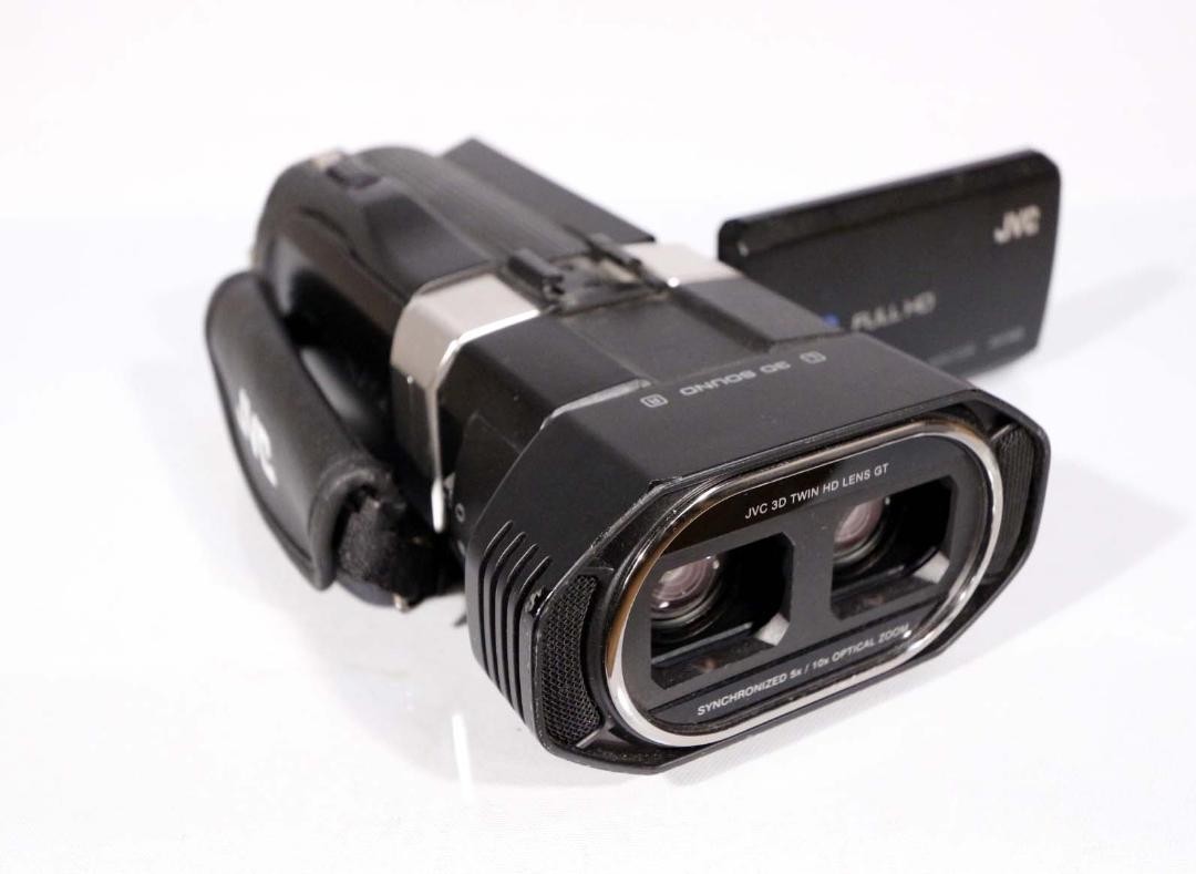 JVC Kenwood Victor GS-TD1-B 3D Everio HD Video Camera with AC