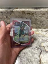 2020 Absolute Red Squares Jamycal Hasty Autograph Rookie Card #'d/100 49ers. rookie card picture