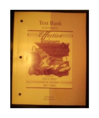 Ri TB Effective Business Communication, Murphy