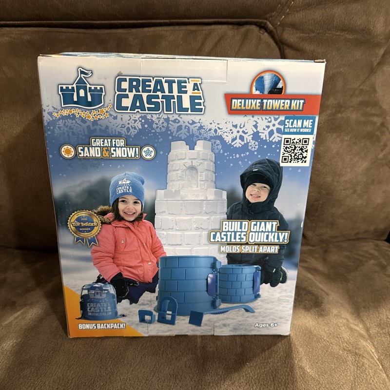 Create A Castle Deluxe Tower Kit New In Box Great For Sand And Snow