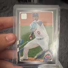 2021 Topps Marcus Stroman #549 New York Mets serial numbered 54/70