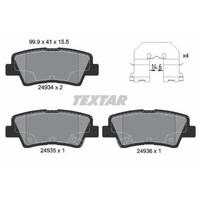 Textar BremsbeläGe Hinten FüR Hyundai Elantra Stufenheck Tucson KIA Soul Opirus