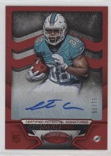 2016 Certified Potential Signatures Mirror Red 51/75 Leonte Carroo Auto 1p5