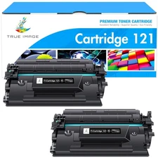 TRUE IMAGE Compatible Toner Cartridge Replacement for Canon 121 CRG-121 CRG121 f