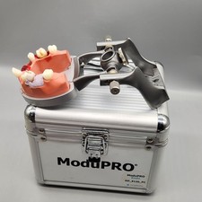 Acadental ModuPRO Endo Typodont MP E120 PC Dental Silver Carrier Tray Case Model
