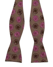 The Tie Bar Bow Tie Silk Mod Medallion Self Tie 2