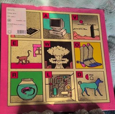 Viagra Boys Cave World Vinyl LP Rock YEAR0001 Multicolor Record YR0164LPB