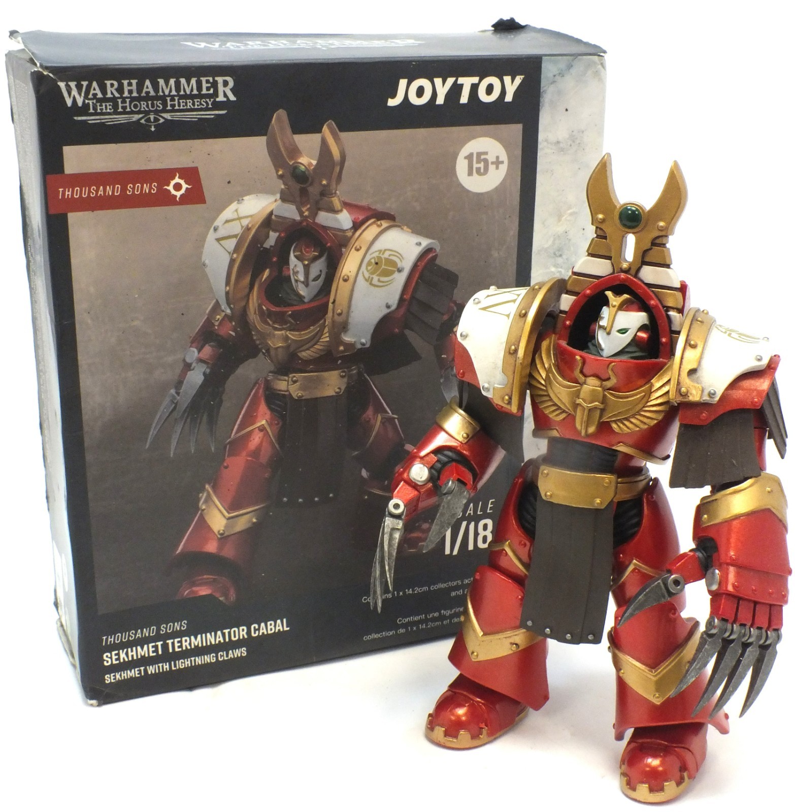 JOYTOY Warhammer The Horus Heresy Thousand Sons Sekhmet Terminator Cabal Figure