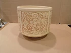 Weller Pottery 8 3/4" Clinton Iv0ry Pattern Art Nouveau Ceramic Jardiniere 1914